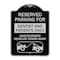 Signmission Reserved Parking for Dentists and Patients Only Unauthorized Vehicles Towed Away, BS-1824-23118 A-DES-BS-1824-23118 - alternate 1